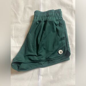 Vuori Micro Mesh Shorts in Grass green color